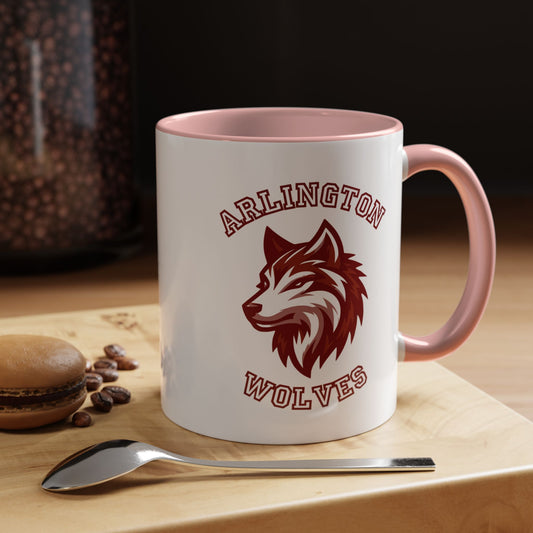 Arlington Wolves Accent Coffee Mug (11oz)