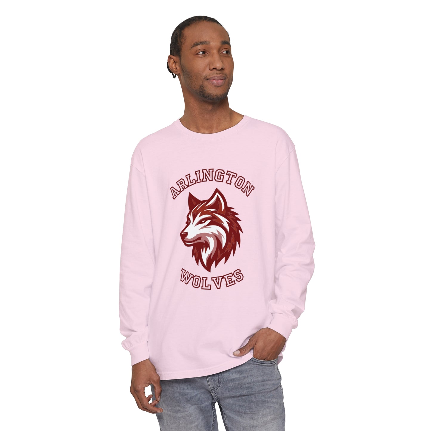 Arlington Wolves Garment-dyed Long Sleeve T-Shirt