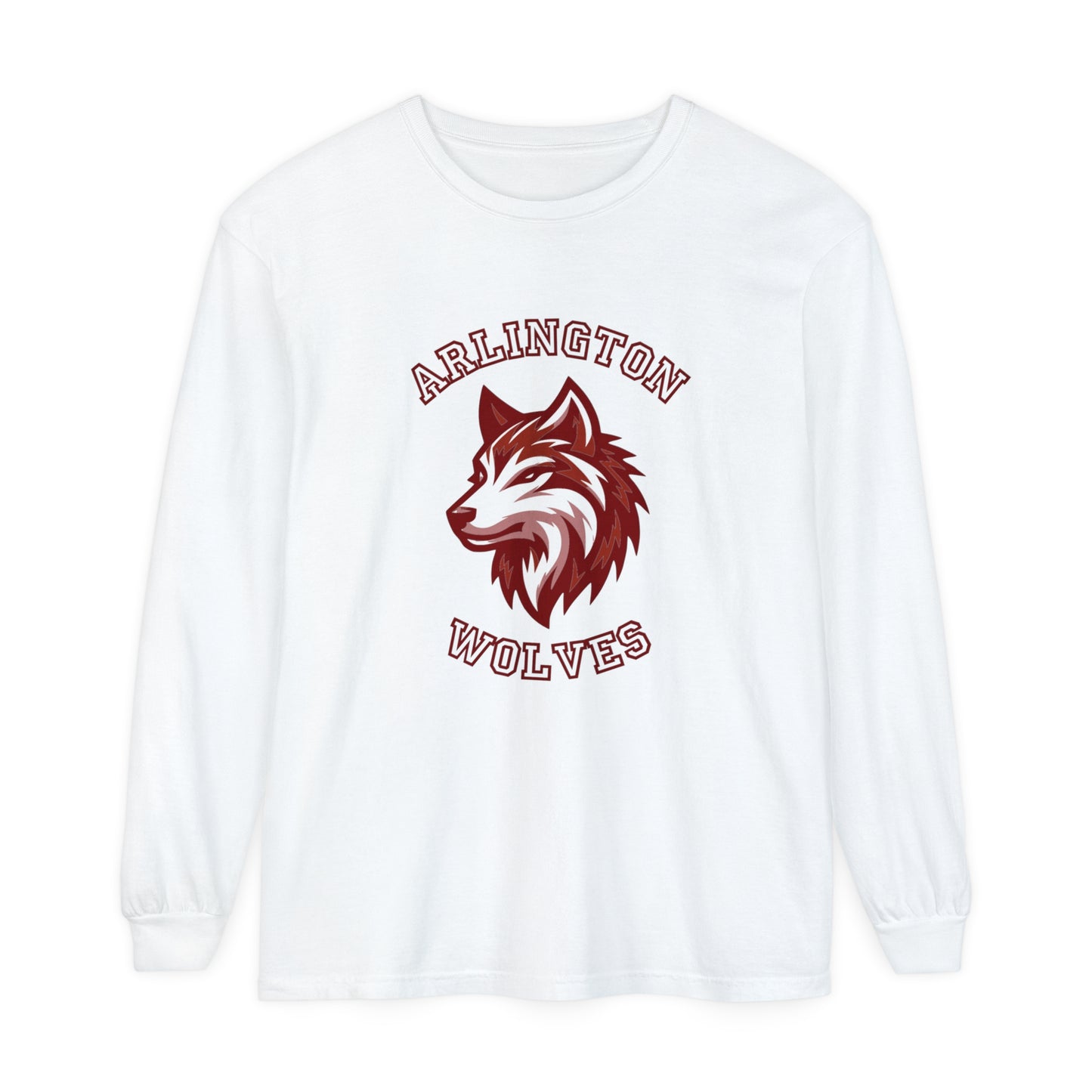 Arlington Wolves Garment-dyed Long Sleeve T-Shirt