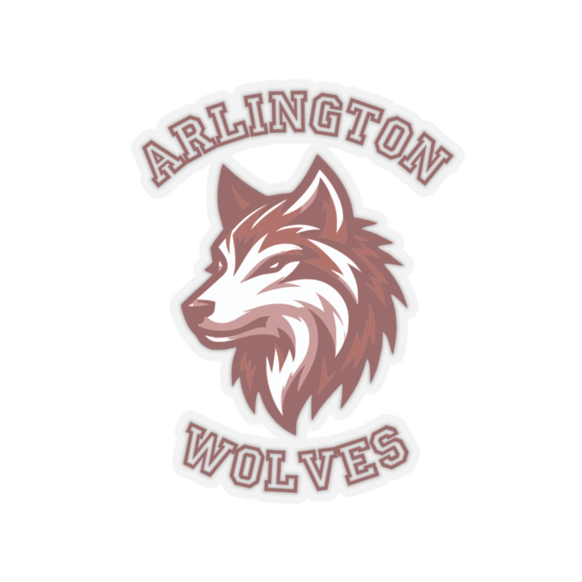 Arlington Wolves Kiss-Cut Stickers