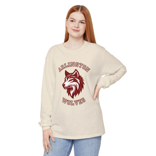 Arlington Wolves Garment-dyed Long Sleeve T-Shirt