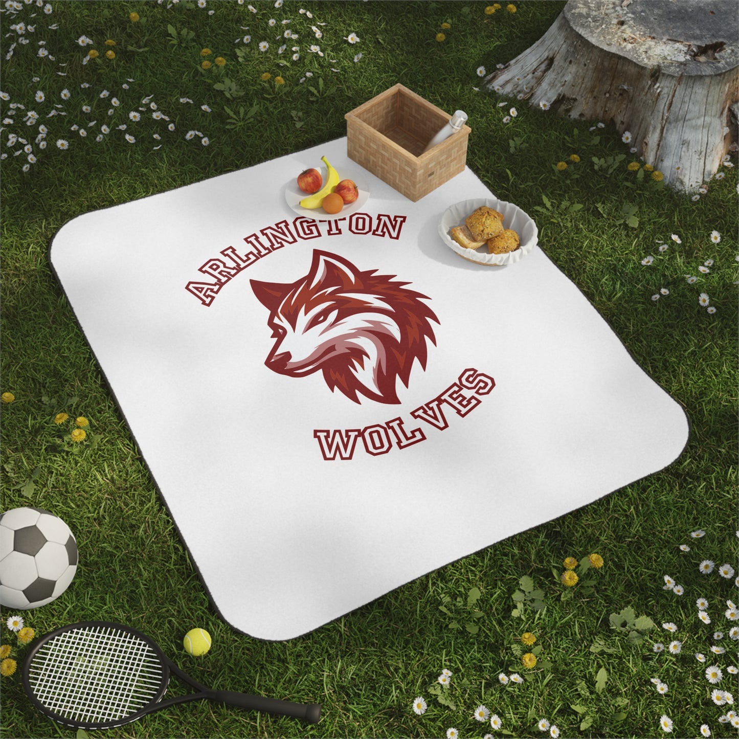 Arlington Wolves Picnic Blanket